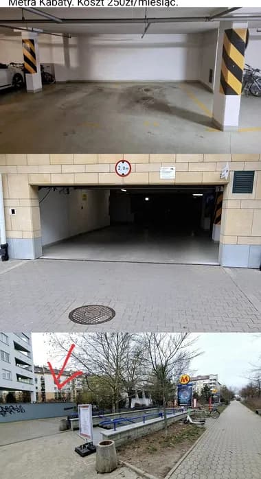 Wynajmę miejsce postojowe przy Metro Kabaty — photo 1 of 1
