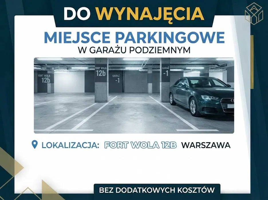 Miejsce w garażu podziemnym Fort Wola 12B — photo 1 of 1